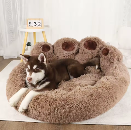 Canapé moelleux pour chien grand format