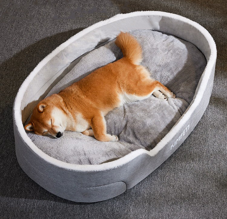 Lit ultra-doux moelleux pour chien tailles S M L